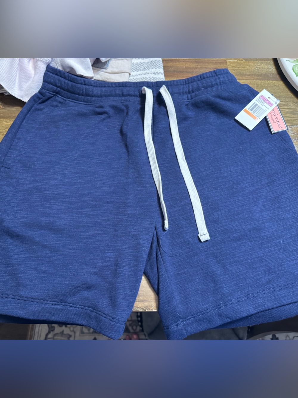 Vineyard Vines Men's Navy Athletic Drawstring Shorts